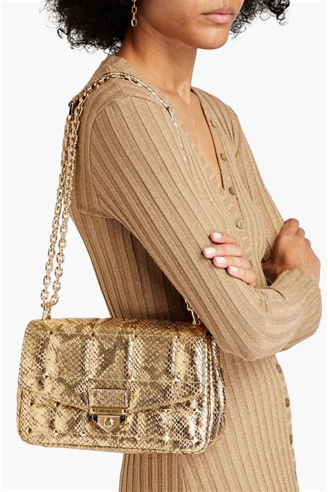 sac a main sur michael michael kors|Michael Kors snakeskin bag.